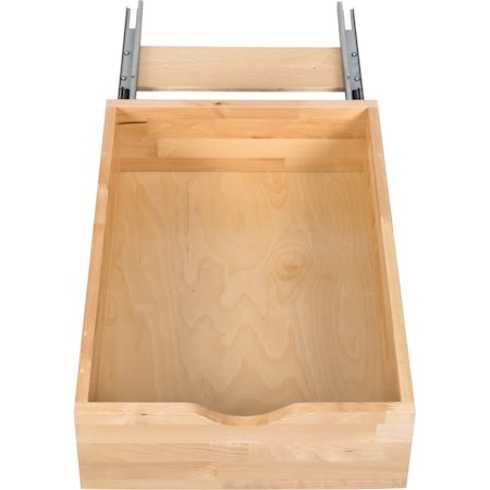 Hardware Resources 18" Wood Rollout Drawer RO18-WB